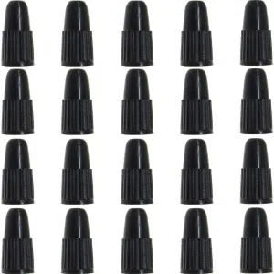 Presta Valve Caps Black,Plastic Bike Dust Caps Tire - Bicycle Presta/French Valve stem Cover for MTB Mountain/Road Bikes, Bike Accessories,Outdoors(20 Pack)