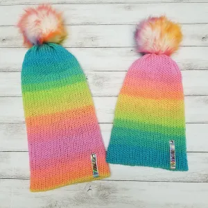 Retro Colors Knitted Beanies