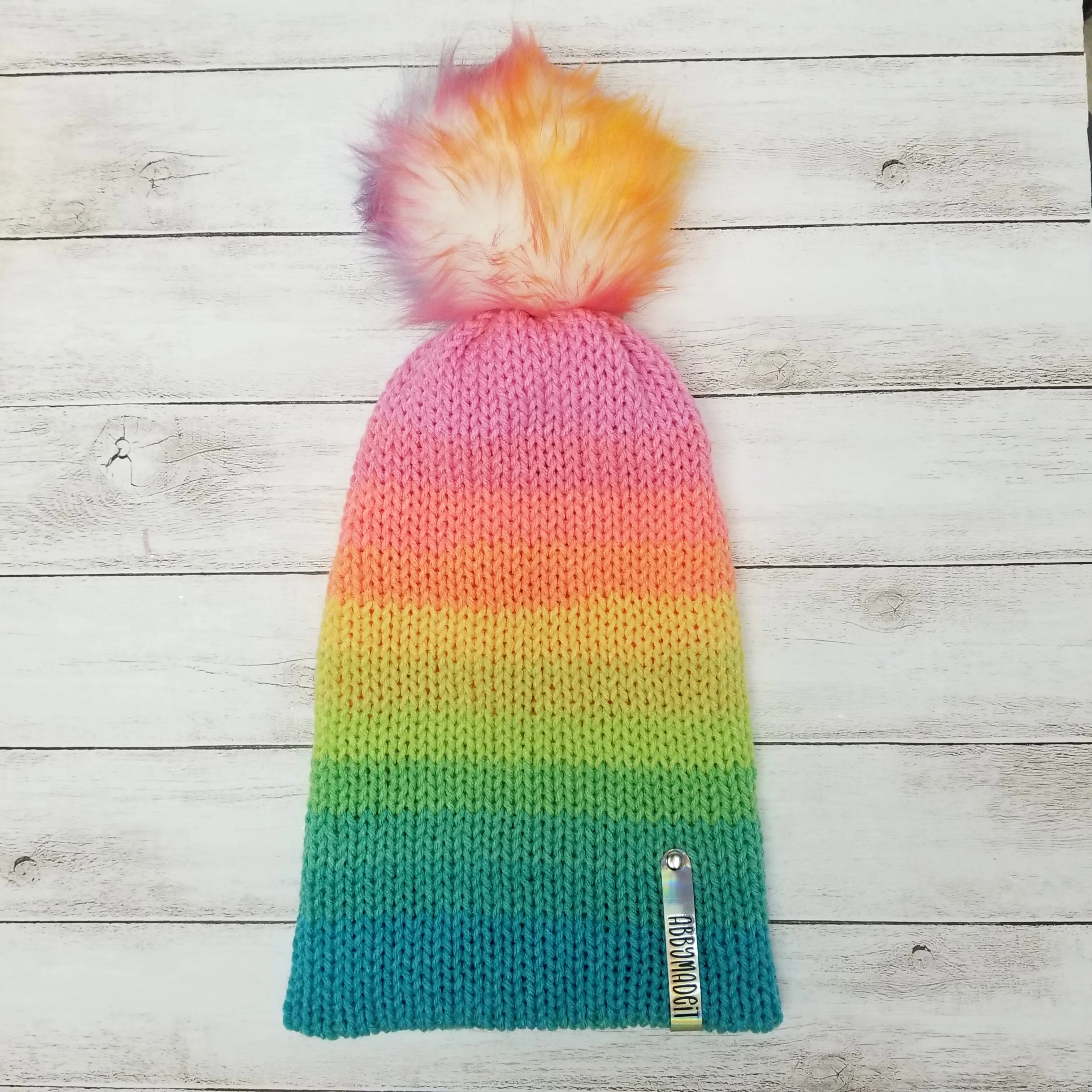 Retro Colors Knitted Beanies