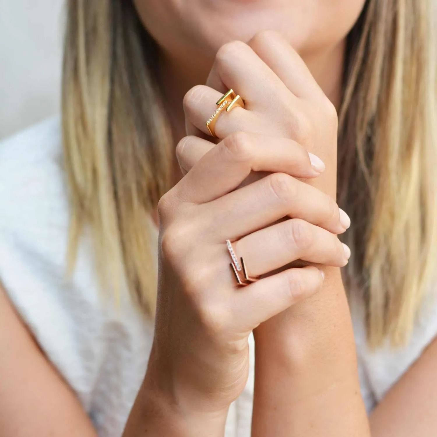 Rose Gold Neringa Ring
