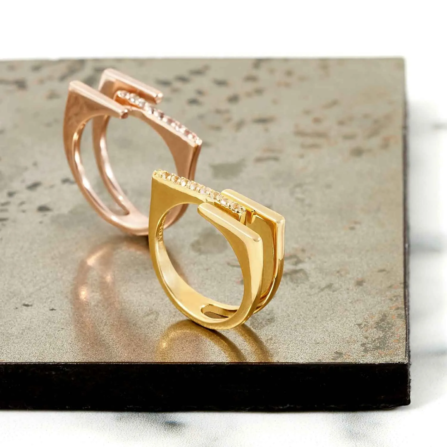 Rose Gold Neringa Ring