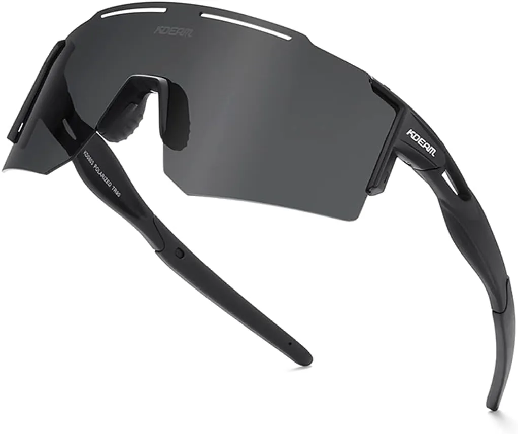 Sports Polarized Sunglasses for Men and Women, Youth Kids Baseball Softball Sunglasses for Cycling, Running
