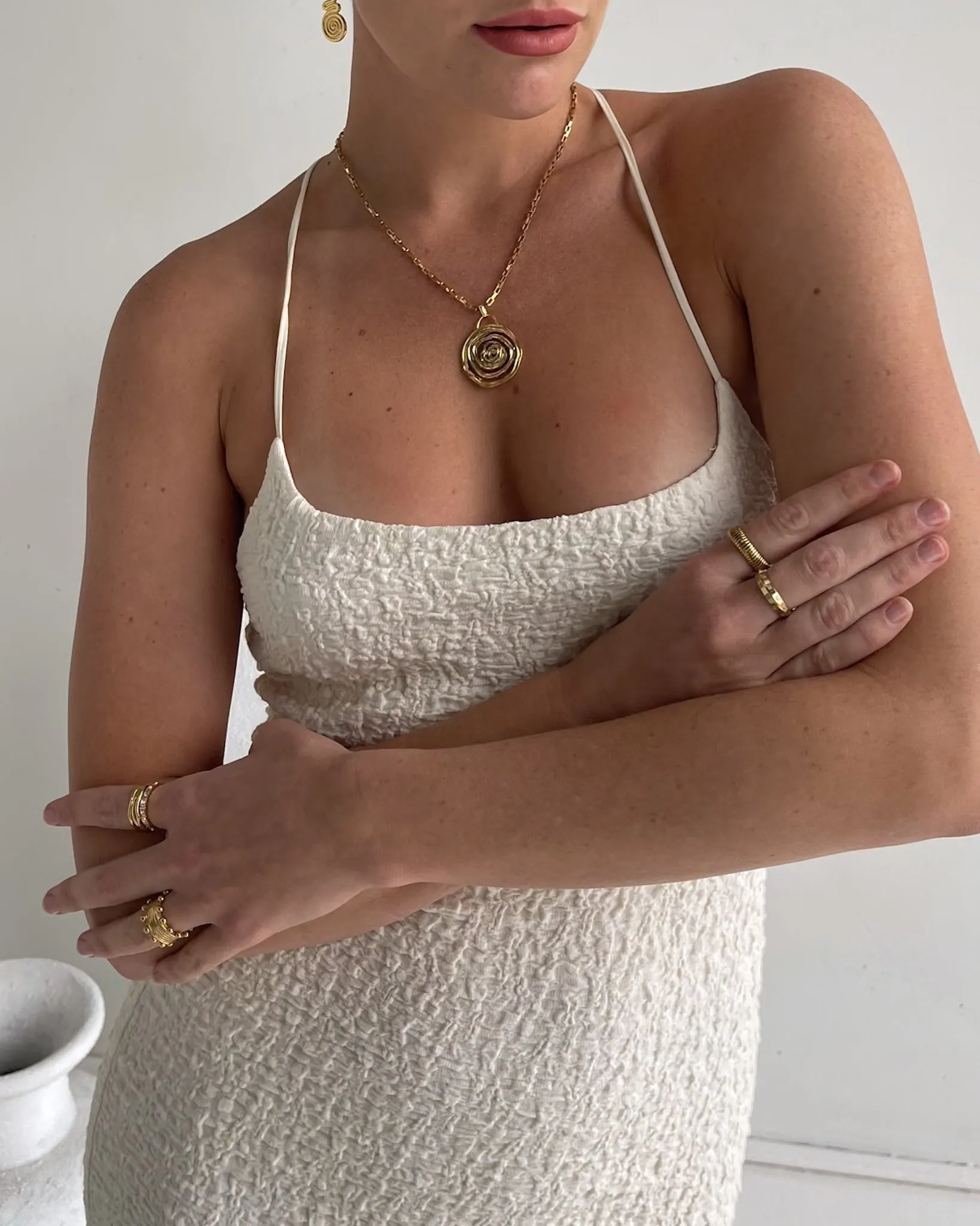 THREE SISTERS STACKING RING SET OF 3 - GOLD