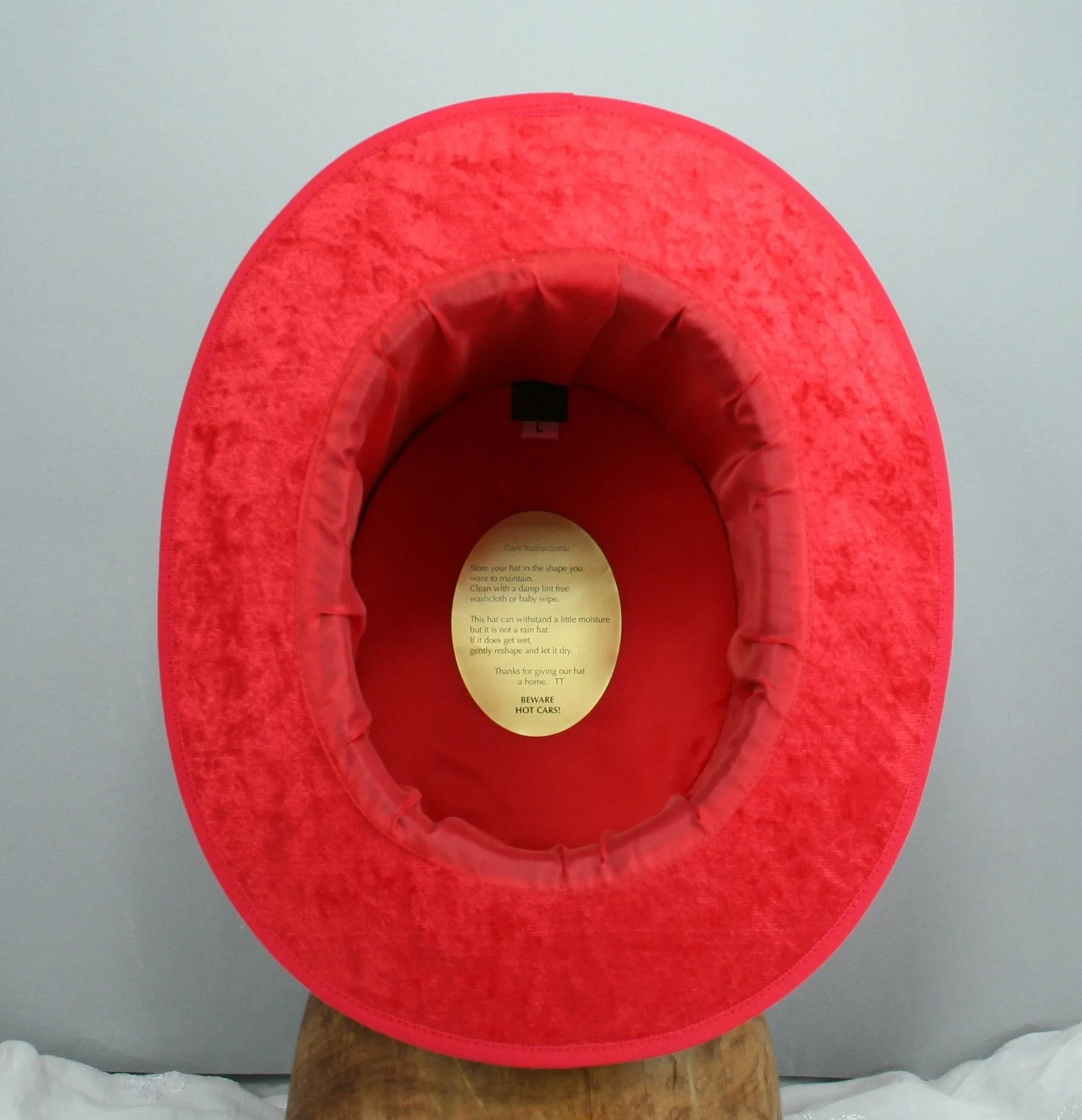 Uncle Sam Top Hat - Classic Red Brim
