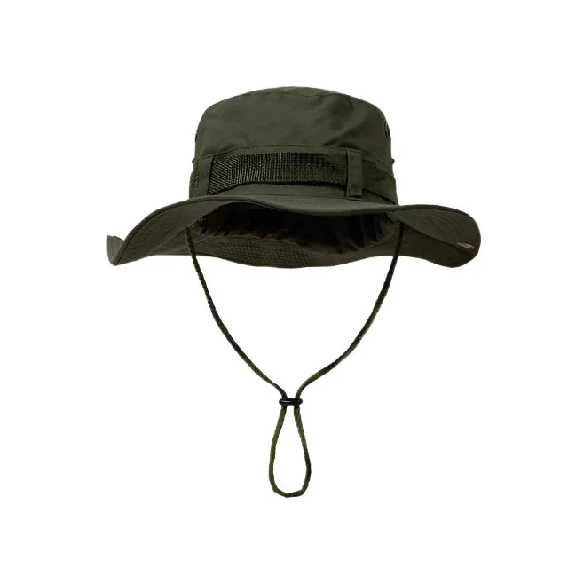 Wide Brim Summer Boonie Hats - Fushia
