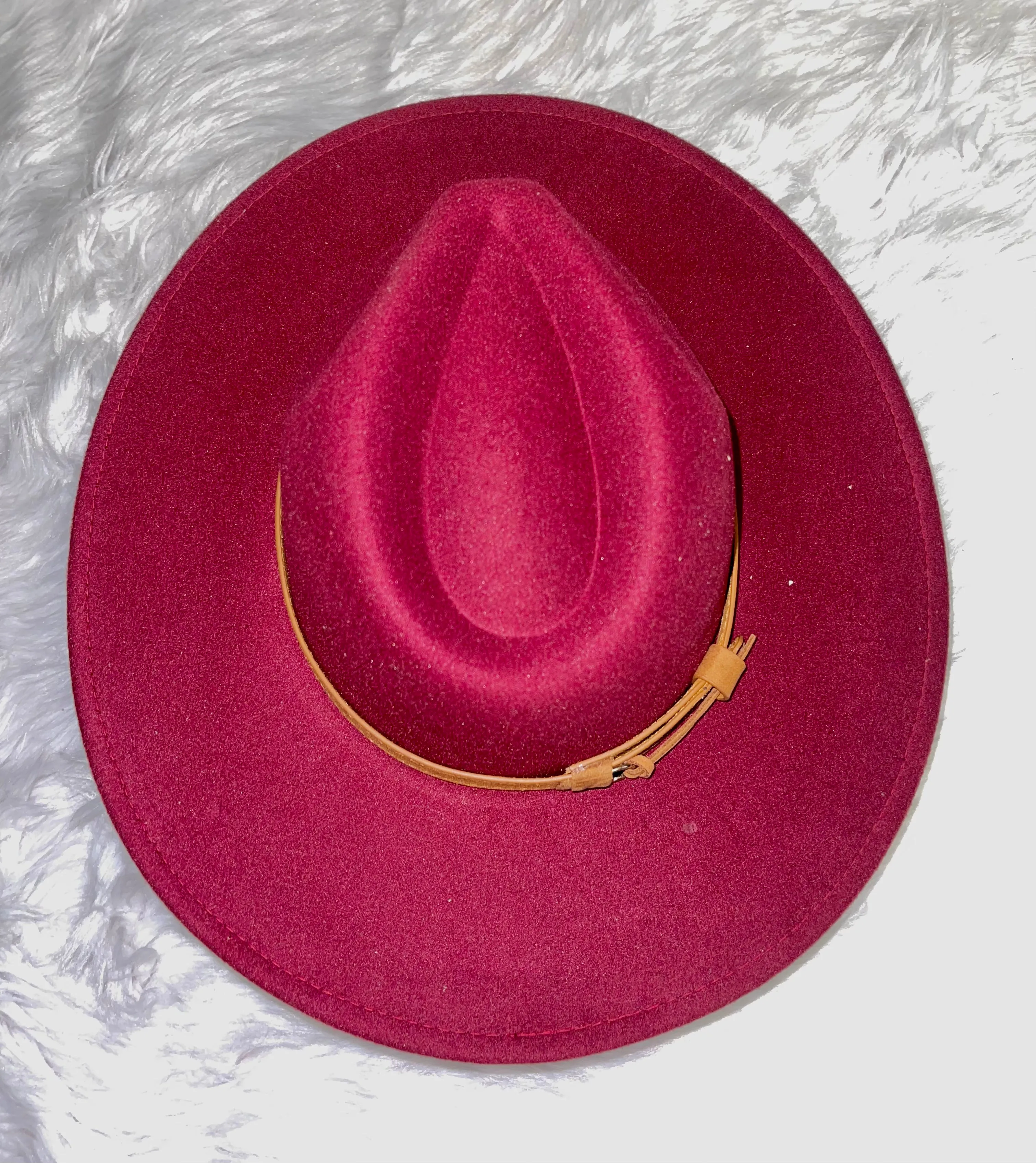 WINK WINK- Wide Brim Fedora